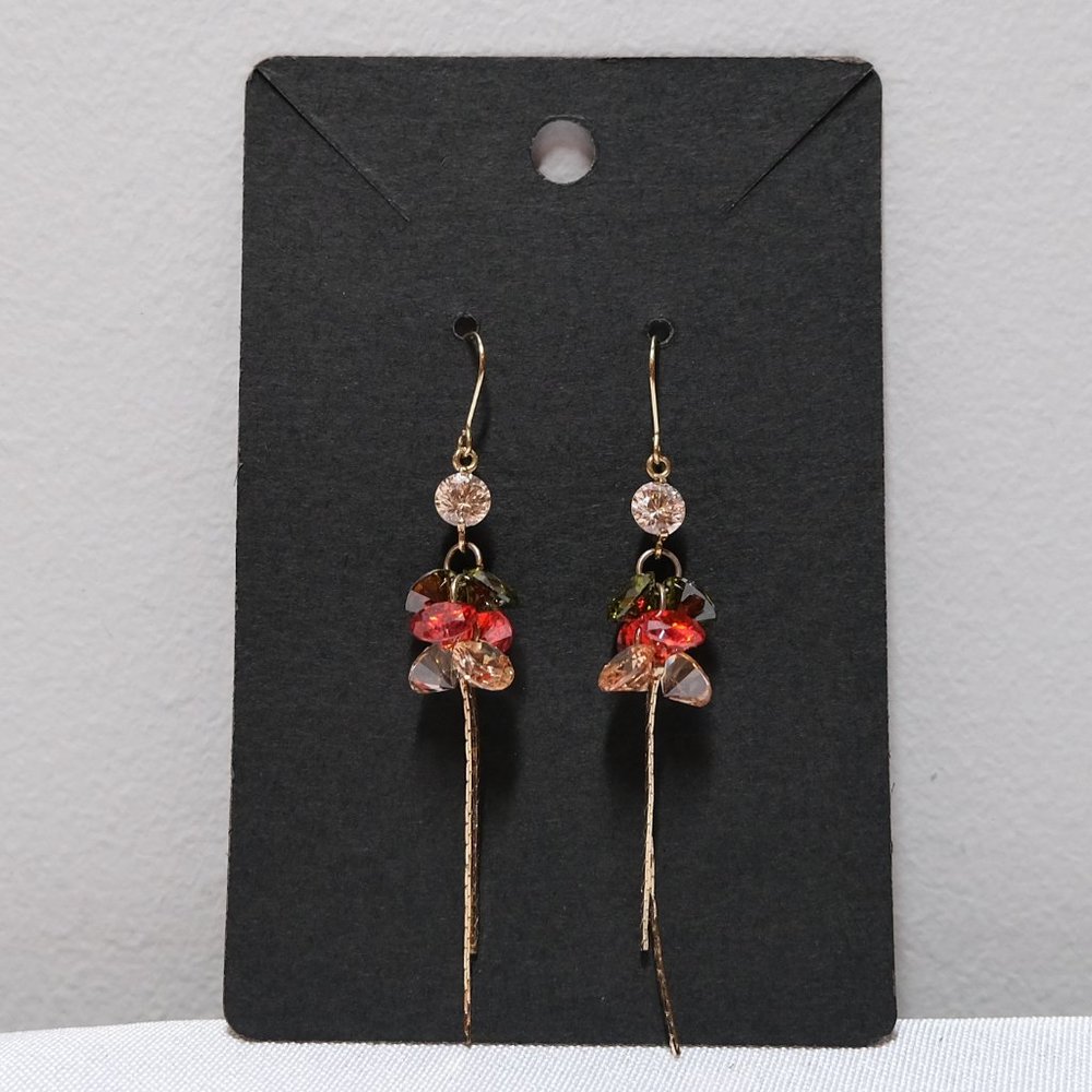 STUNNING Colorful Dangle Earrings